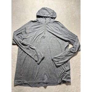 Russell Training Fit Dri Power Quarter Zip Hoodie Sweatshirt Mens 2XL